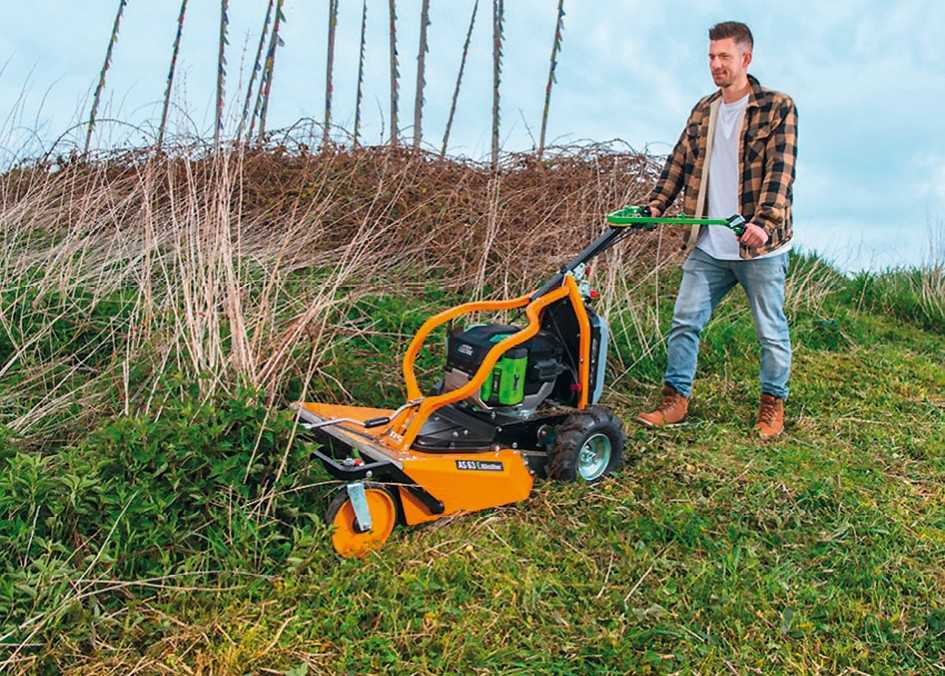 Akku-Technik zum Mähen, Mulchen, Wildkraut entfernen von AS-Motor Akku-Technik zum Mähen, Mulchen, Wildkraut entfernen von AS-Motor