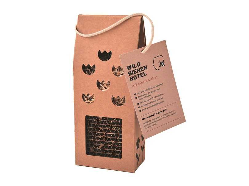 Das Wildbienenhotel als nachhaltige Geschenkidee. | Foto: Berendsohn Das Wildbienenhotel als nachhaltige Geschenkidee. | Foto: Berendsohn
