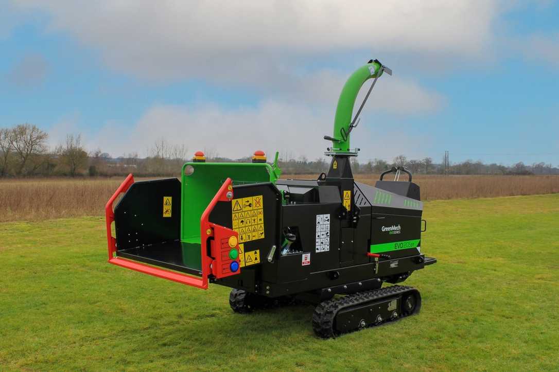 Greenmech stellt den neuen EVO 205DT auf der Demopark vor Greenmech stellt den neuen EVO 205DT auf der Demopark vor
