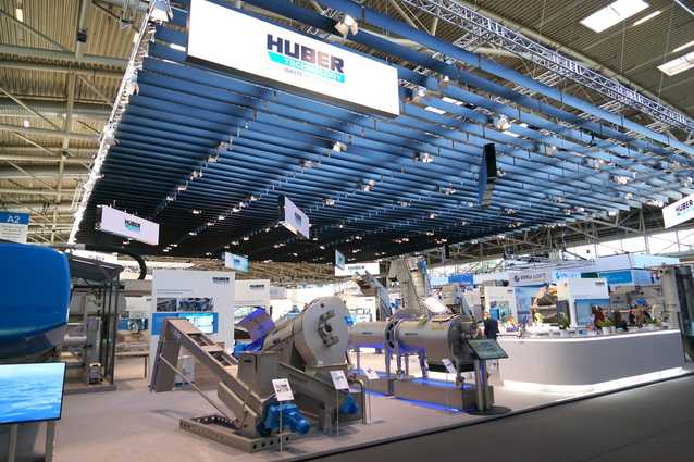 Huber präsentiert innovative Trink- und Abwasseranlagen