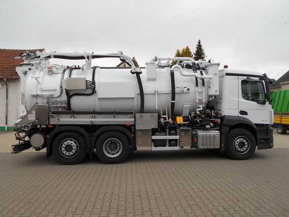 SKF zeigt emissionsfreien Saugaufbau für anspruchsvolle Baustellen