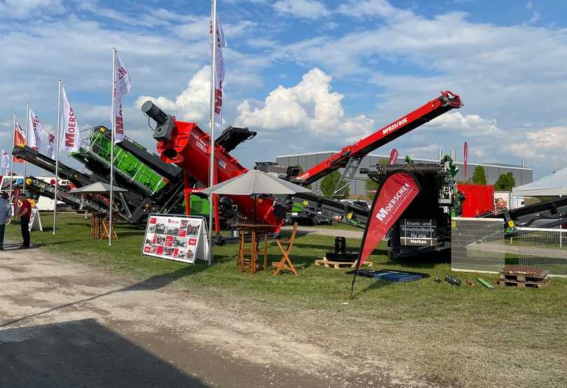 Im Freigelände der RecyclingAKTIV zeigt Moerschen Mobile Aufbereitung wieder sein Produktangebot - und führt alle Anlagen auch live vor. | Foto: Moerschen Mobile Aufbereitung Im Freigelände der RecyclingAKTIV zeigt Moerschen Mobile Aufbereitung wieder sein Produktangebot - und führt alle Anlagen auch live vor. | Foto: Moerschen Mobile Aufbereitung