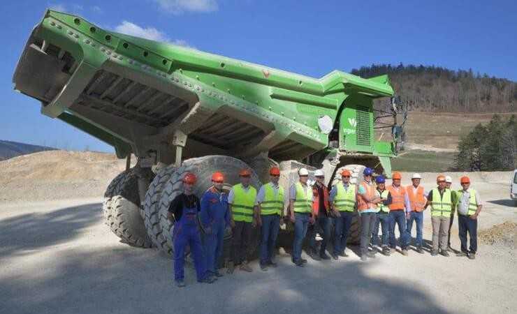 Kuhn baut Elektro-Muldenkipper Kuhn baut Elektro-Muldenkipper