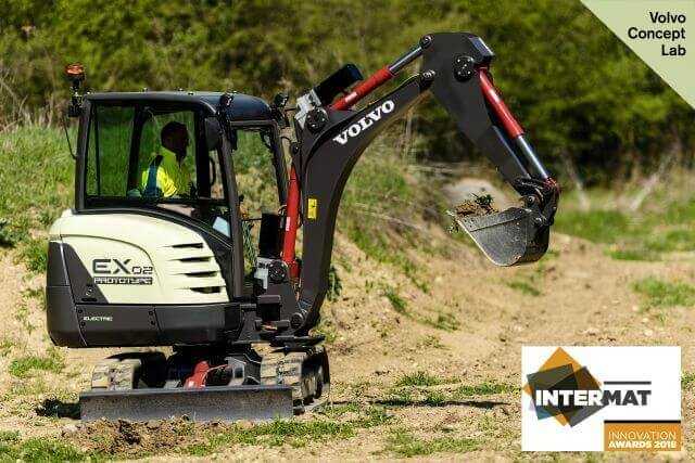 Elektrobagger-Prototyp von Volvo CE gewinnt Innovationspreis Elektrobagger-Prototyp von Volvo CE gewinnt Innovationspreis